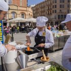 Semifinal dels Premis Lladonosa a la plaça Corsini.