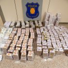 La droga intervinguda té un valor d'uns 380.000 euros aproximadament en el mercat il·legal.