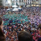 Imatge d'arxiu d'una diada castellera a la Mercadal.