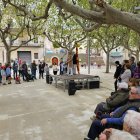 Imatge de l'acte d'inauguració de la Plaça Josep Rosselló a Almoster