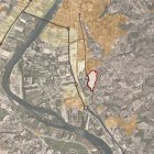 L’Hospital Universitari estigui situat a 1,5 km del centre de Tortosa.