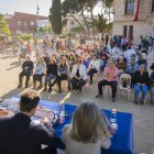 El ninotaire i escriptor vila-secà Andreu Faro va presentar el últim conte, dedicat a l’Esbart Dansaire.