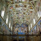 Imatge de la Capella Sixtina, a la Ciutat del Vaticà.