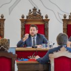 Imatge de la sessió plenària que va tenir lloc ahir a l’Ajuntament de Tarragona.