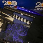 Vista de les armes exposades per Policia Nacional, que ha desarticulat un 'programa' o estructura de la mara salvadorenca Salvatrucha pretenia establir-se a Espanya.