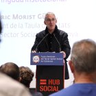Imatge d'arxiu del president de la Taula del Tercer Sector, Enric Morist, en un acte