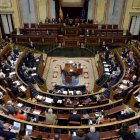 Imatge d'arxiu del ple del Congrés dels Diputats