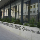 Exterior de l'Institut Pere Mata d'Amposta.