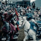 Imatge d'un dels actes de la Setmana Medieval de Montblanc.