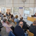 Fotografia de la primera activitat del cicle Primavera al Cementiri de 2025.