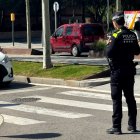 Imatge d'arxiu d'un agent en un control.