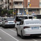 Imatge d'arxiu de diversos taxis a Tarragona.