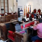 Imatge del ple de l'Ajuntament de Tarragona d'aquest divendres.