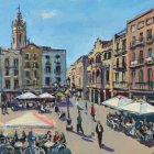 'Plaça Mercadal’, de Josep Moscardó.