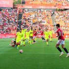 Imatge del primer partit de play-off al Nou Estadi de la temporada pasada contra l'AD Ceuta.