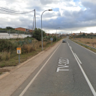 Imatge del punt quilomètric 5 de la  TV-2231, lloc on han tingut lloc els fets