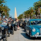 Imatge de diversos cotxes centenaris a Salou