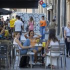 Las calles respiran normalidad durante la tarde de simulacro.