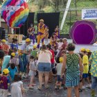 El grup d’animació infantil Els Atrapasomnis van fer ballar els més petits amb el seu espectacle.