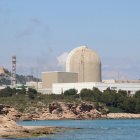 Imatges de la central nuclear de Vandellòs II durant l'apagada elèctrica del 28 d'abril.