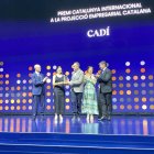 Imatge de la Cooperativa Cadí rebent el Premi.