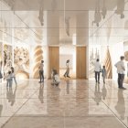Imatge virtual del projecte guanyador del concurs d'idees de renovació del Gaudí Centre.