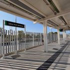 Imatge de la nova estació de Salou- PortAventura.