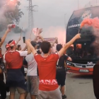 La rebuda del Nàstic a Zubieta