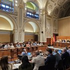 Imatge del ple de la Diputació d'aquest divendres.