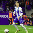 El vendrellenc Kenneth Soler en el seu debut a Segona Divisió amb l'Espanyol.