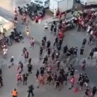Els incidents es van produir a la porta 14 de l'Estadi Enrique Roca de Múrcia.