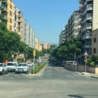 Imatge del tram de l'avinguda Catalunya que quedarà afectat per les obres.