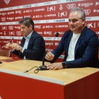 Noé Calleja durant la presentació.