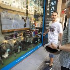 Imatge d’arxiu d’una botiga d’electrodomèstics.