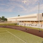 Render de la futura pista d'atletisme de Vila-seca.