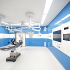 Imatge d'un dels quiròfans del nou hospital.