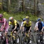 Imatge d'un grup de ciclistes.