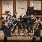 El quintet encapçalat per Alexander Lonquich interpretant l’obra de Dvořák, a l’Auditori Pau Casals. El concert, titulat ‘Per a Rudi’, va incloure també obres de Haydn i Mendelssohn, en el marc del 44è Festival Internacional de Música Pau Casals.