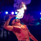 L’espectacle Noches de Fuego en Tahití de PortAventura World.
..