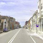 Imatge de l'N-340 en el seu pas per l'Arboç.