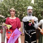 Els gegants Minerva i Gilmundo celebren els seus 20 anys.