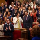 Salvador Illa després de ser investit com a nou president de la Generalitat