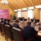 El president de la Generalitat, Salvador Illa, reunit amb la Universitat d'Estudis Estrangers de Pequín