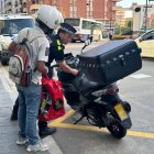 Imatge d'un agent de la GUT durant la campanya.