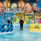 Imatge de l'última prova del 'Grand Prix del Verano' amb l'Arboç com a municipi representant de Catalunya.