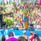 Imatge d’arxiu d’un dels espectacles celebrats en una edició anterior de la iMAGInada als Jardins del Camp de Mart de Tarragona.