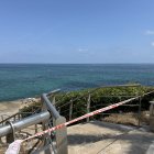 Entrada tancada ahir a la platja de Pixavaques de l'Ametlla de Mar