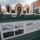 Inici dels primers treballs de la pèrgola de Corsini