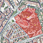 Mapa de la zona verda.