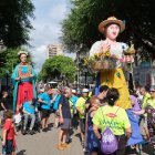 Imatge de la cercavila inclusiva de Festa per a Tothom